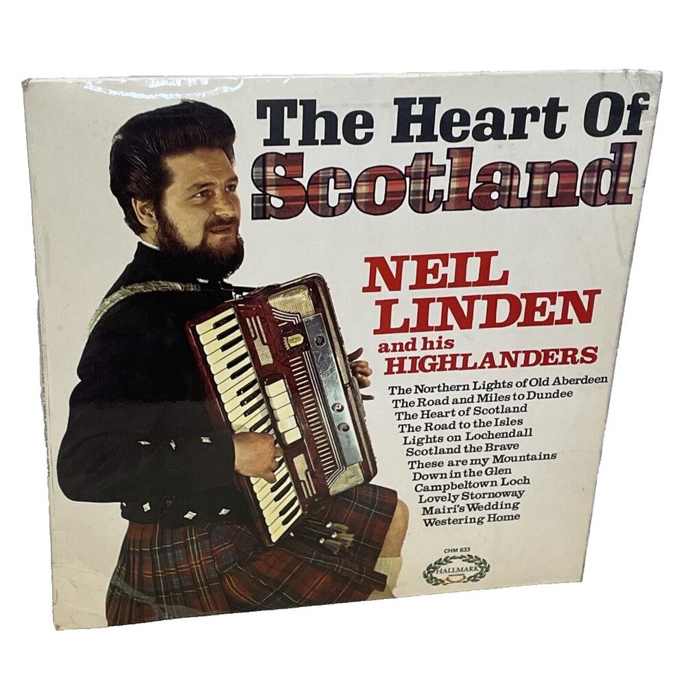 Neil Linden And His Highlanders The Heart Of Scotland (Vinyl, 1969) Hallmark VG+